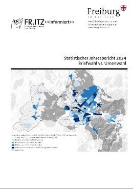 Statistischer Jahresbericht 2024 - Briefwahl vs. Urnenwahl Statistischer Jahresbericht 2024 - Briefwahl vs. Urnenwahl