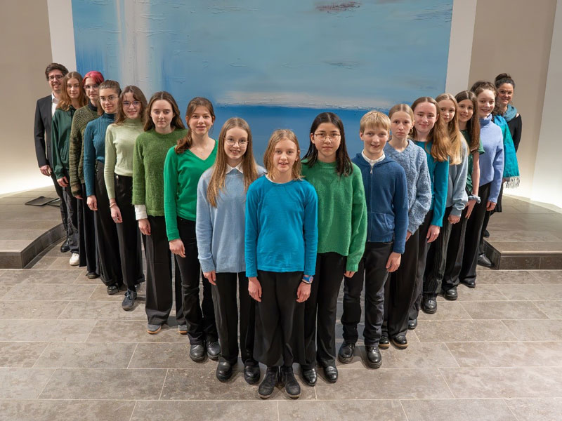 Foto: Jugendkantorei an der Christuskirche Freiburg