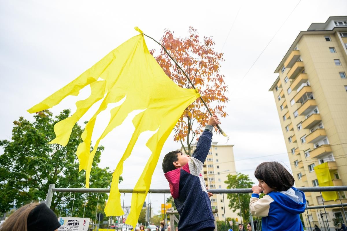 Luftaufnahme Quartier Gutleutmatten, FreiGis Luftaufnahme Quartier Gutleutmatten, FreiGis