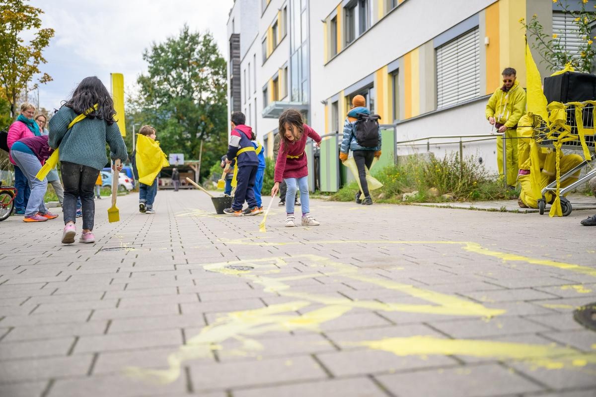 Luftaufnahme Quartier Gutleutmatten, FreiGis Luftaufnahme Quartier Gutleutmatten, FreiGis