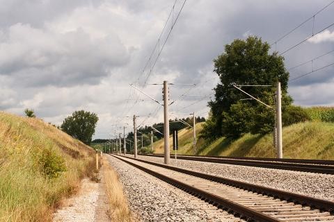 Aus- und Neubau der Rheintalbahn zwischen Karlsruhe und Basel als Teil des europ. Güterverkehrskorridors Rotterdam-Genua