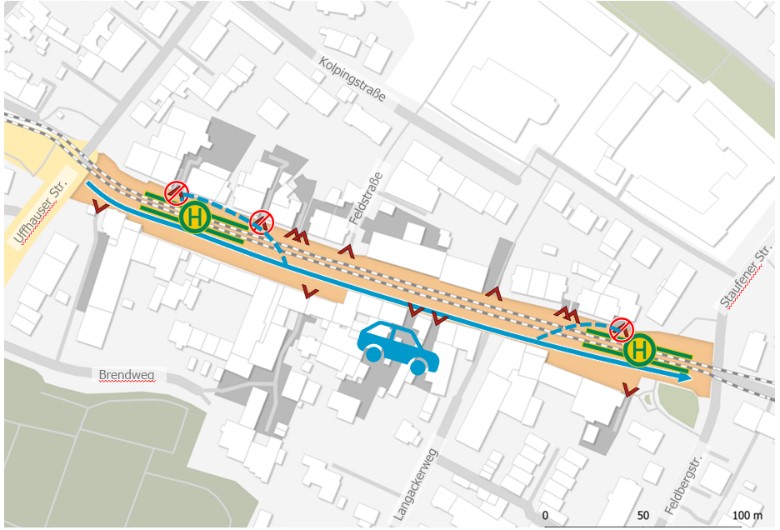 Plan Carl-Kistner-Straße