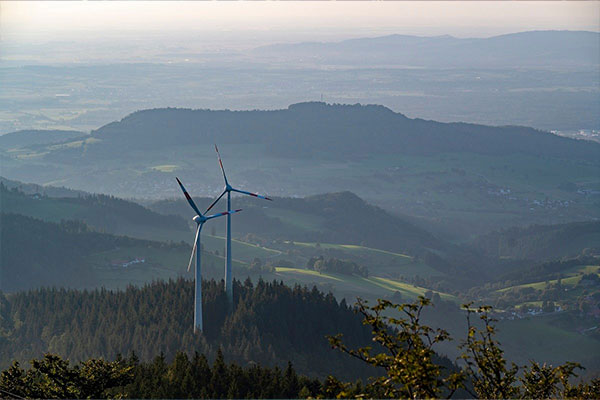 Windräder an der Holzschlägermatte