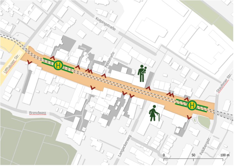 Plan Carl-Kistner-Straße