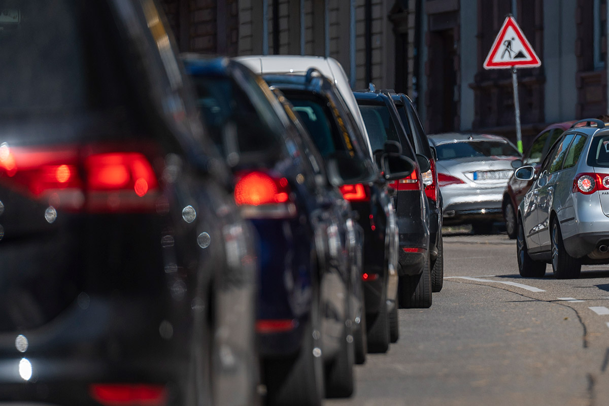 Autos im Stau