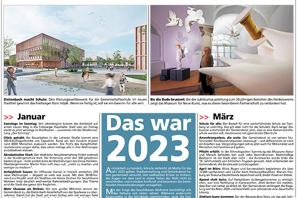 Sonderseite Jahresrückblick 2023