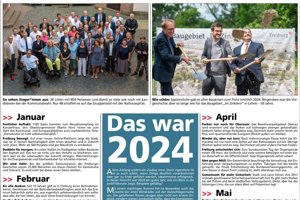 Sonderseite Jahresrückblick 2024