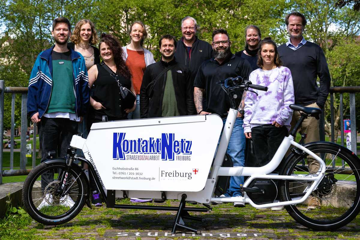 Teamfoto KontaktNetz Freiburg