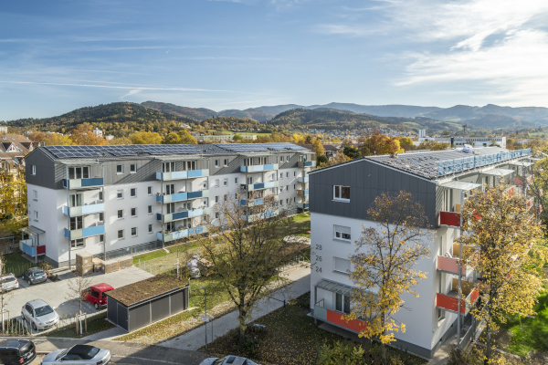 Sanierungsgebiet Haslach (Foto: Michael Spiegelhalter) Blick auf Haslach Südost
