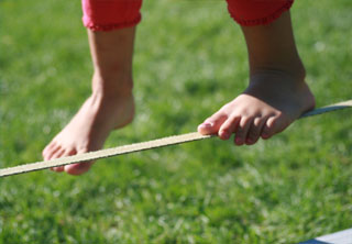 Slackline Anlagen Www Freiburg De Umwelt Und Natur Grunflachen