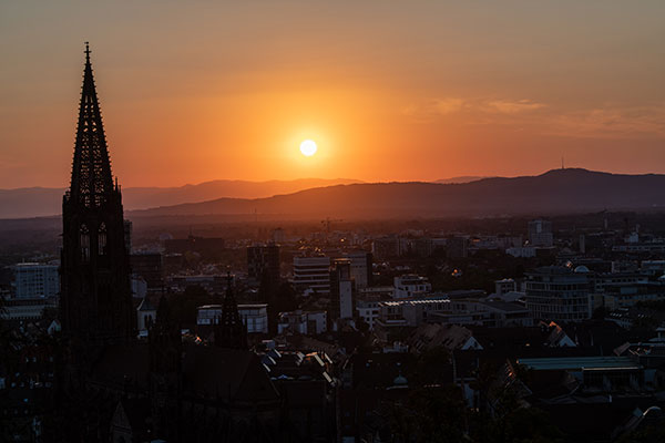 Windräder mit Münster