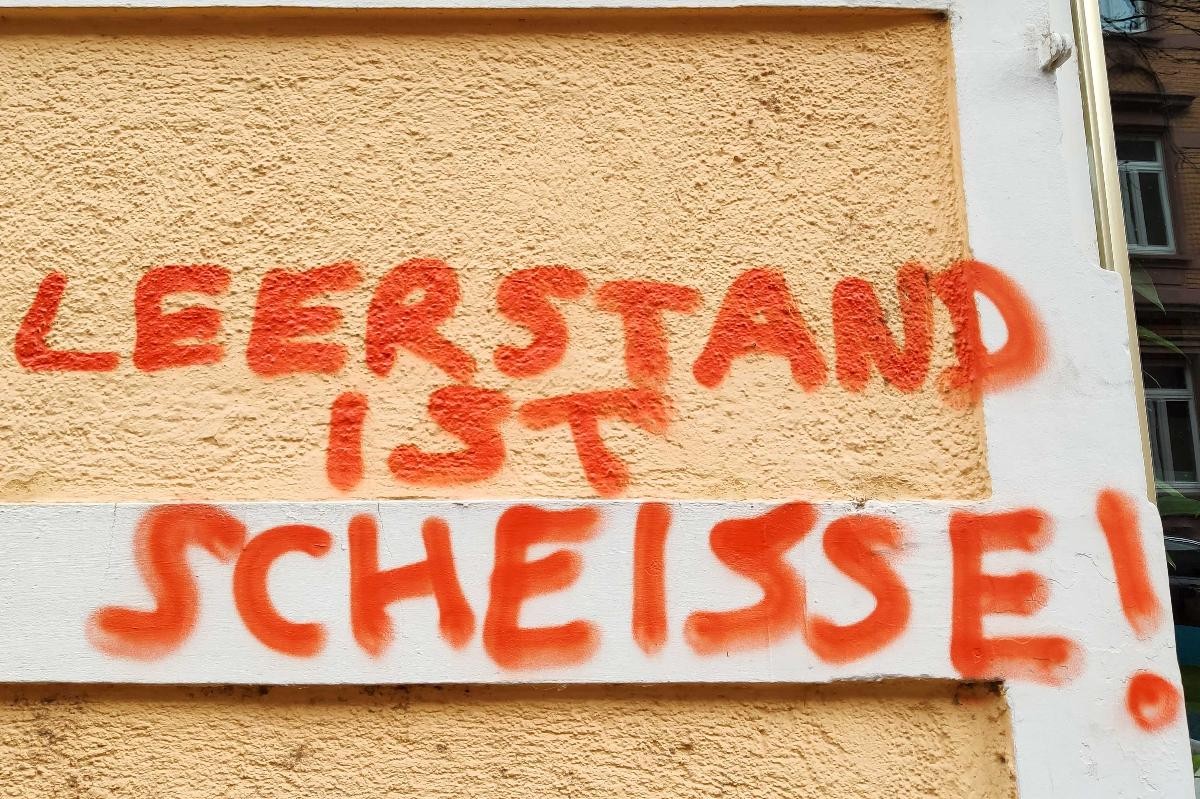 Hauswand auf der