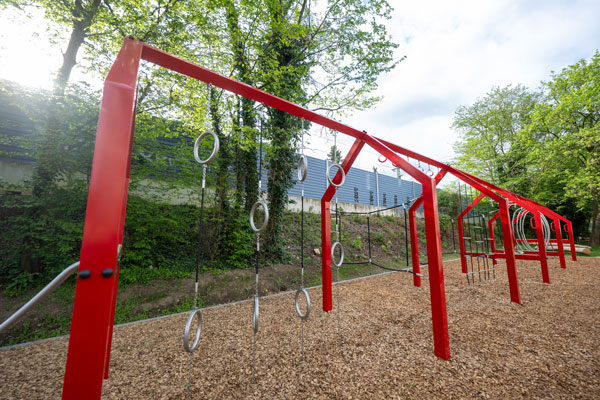 Calisthenics-Anlage im Freien