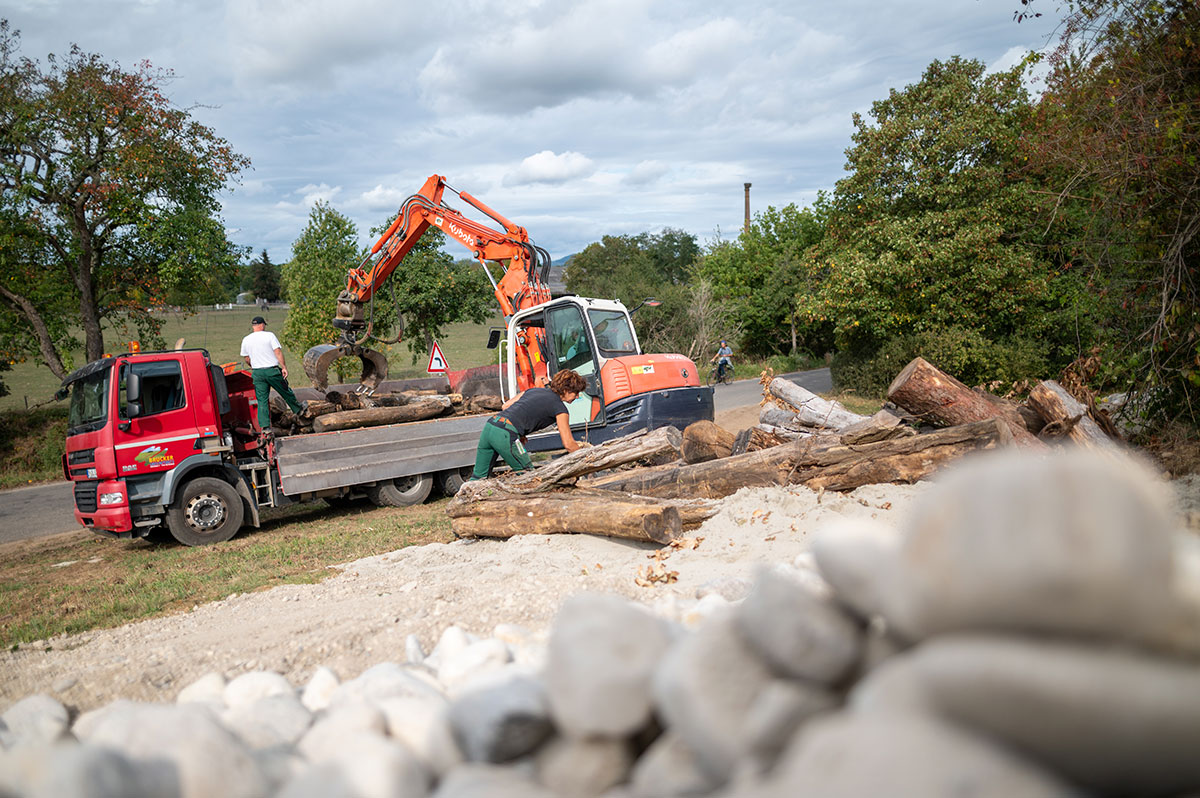 Bagger am Mundenhof