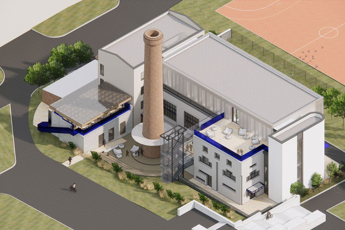 Visualisierung des neuen Traumazentrums