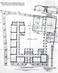 Grundriss der Turnseeschule von 1904, Foto: StadtAF D.Sm. 6/2.