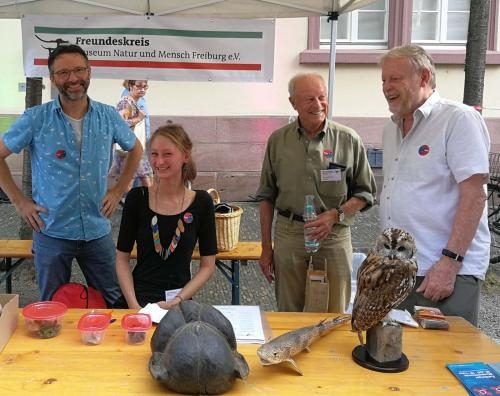 Mitglieder des Freundeskreises in der Museumsnacht 2019. Foto: Freundeskreis MNM.